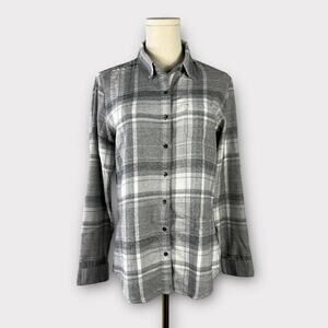 Kuhl Kamilia Plaid Button Down Flannel Size Small